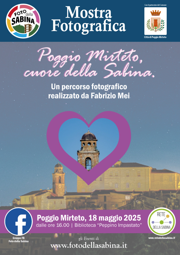 Mostra fotografica Poggio Mirteto maggio 2025